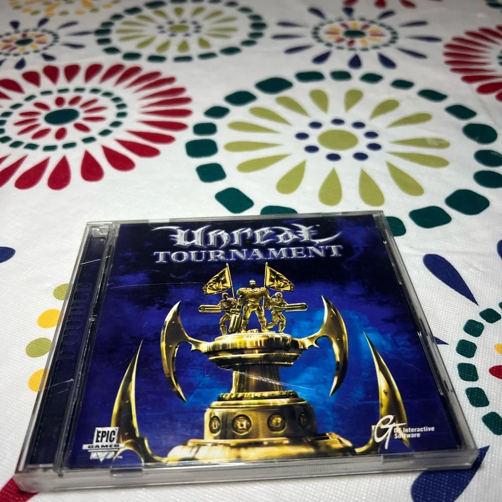 Unreal Tournament From Epic Games (PC) Video Game 2 Disc